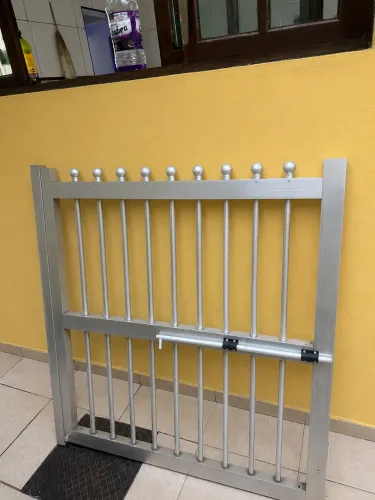 Portao de aluminio 