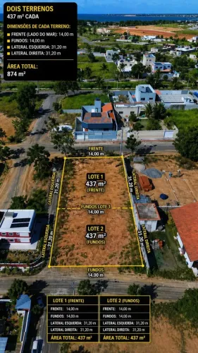 LOTE Á VENDA COND. LOTEAMENTO HZ PRAIA GRANDE (GPS)