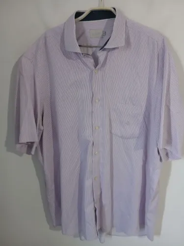CAMISA BROOKSFIELD AUTHENTIC EASY CARE LISTRADA TAMANHO 5 GG