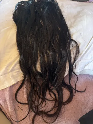 Cabelo humano tela de mega