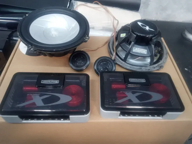 Kit 2 vias Alpine Type x spx -17REF