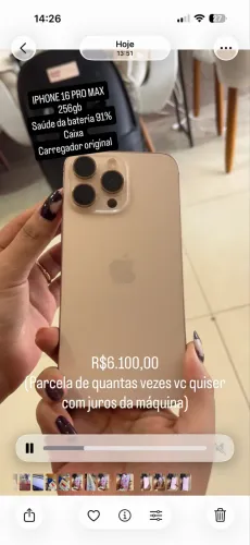 IPHONE 16 promax 256gb