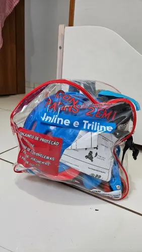 PATINS SEM MARCAS DE USO. VENDENDO  PORQUE MEU FILHO NÃO  ADAPTOU