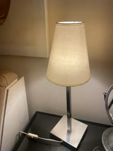 Par de luminárias alumínio 