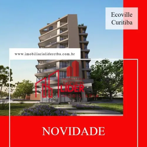 Cobertura exclusiva à venda no Ecoville  vista deslumbrante