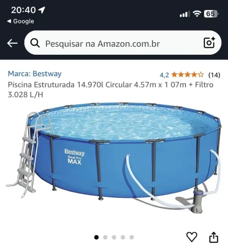 Piscina 14970 litros