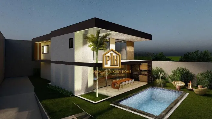 Casa com 4 dormitórios à venda, 300 m² por R$ 2.700.000,00 - Condominio Palavra da Vida - 