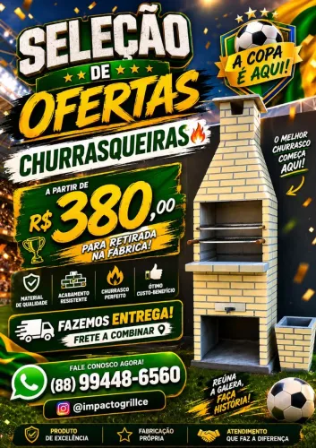 churrasqueiras pré moldadas 
