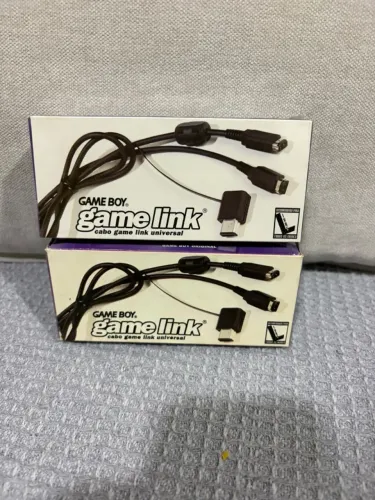 2 GameLink Gameboy - Lacrado e CIB