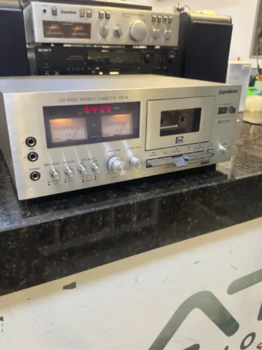 Tape Deck Gradiente CD-3500 Revisado(cabeçote Novo )
