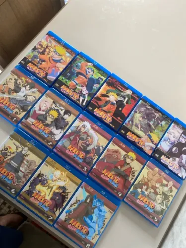 Box completo Naruto clássico e Naruto Shipudenn 700 episódios 