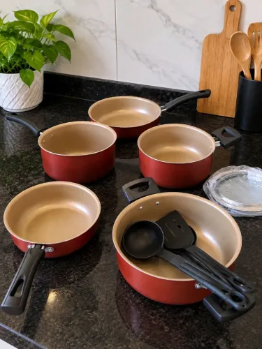 Kit de panela 8 peças 