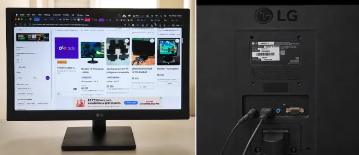 Monitor LG 19.5" LED HD - HDMI