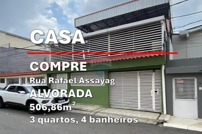 Casa no Alvorada, para residência ou negócios. valor R$ 540.000,00