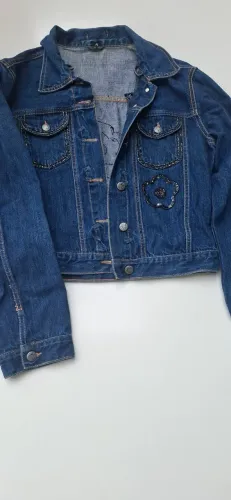 Jaqueta jeans feminina 