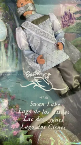 Ken Príncipe Daniel Barbie Lago dos Cisnes Original Mattel Completo Caixa e Manual