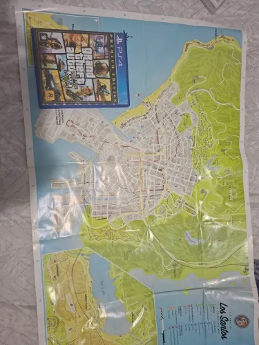 GRAND THEFT AUTO V PREMIUM EDITION COM MAOA DE LOS SANTOS PS4