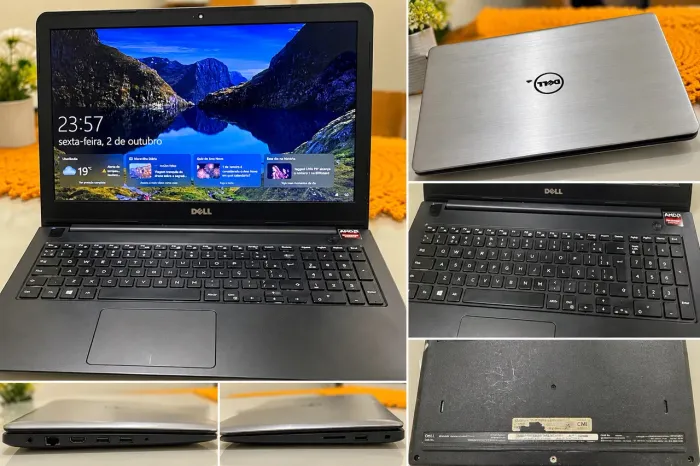 Título: Notebook Dell Inspiron i7 8GB SSD 256GB Radeon R7