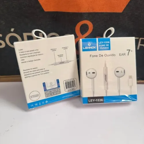 Fones de ouvido com entrada lightning ios
