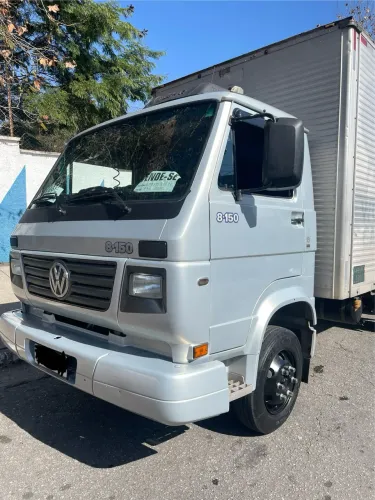 Caminhão vw 8150 3/4 baú