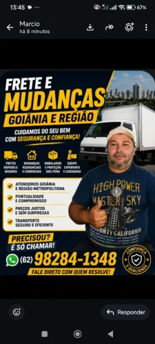 'Transporte e mudança