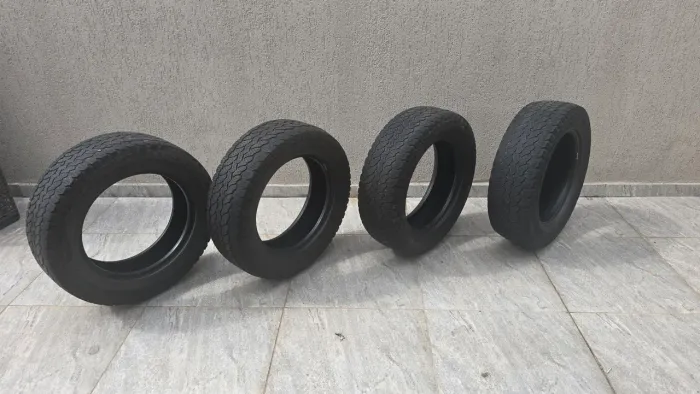 ?Jogo 4 Pneus Usados 225/65 R17 General Tire Grabber A/TX - Ótimo Estado