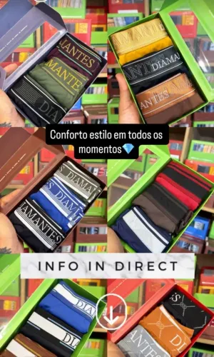 Kit de cuecas diamantes ?