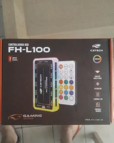 C3Tech FH-L100 Rgb Argb + hub de watercooler.