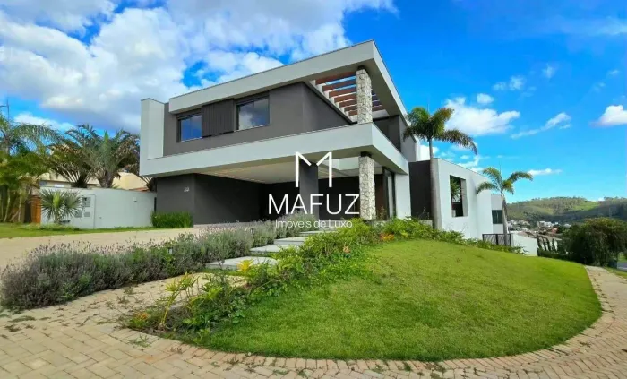 CASA Á VENDA COM 4 SUITES VISTA PARA AS MONTANHAS em Alphaville Lagoa dos Ingleses - Nova 