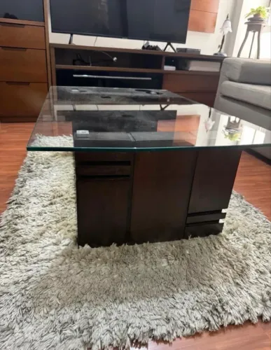 Mesa maciça vidro 10 mm