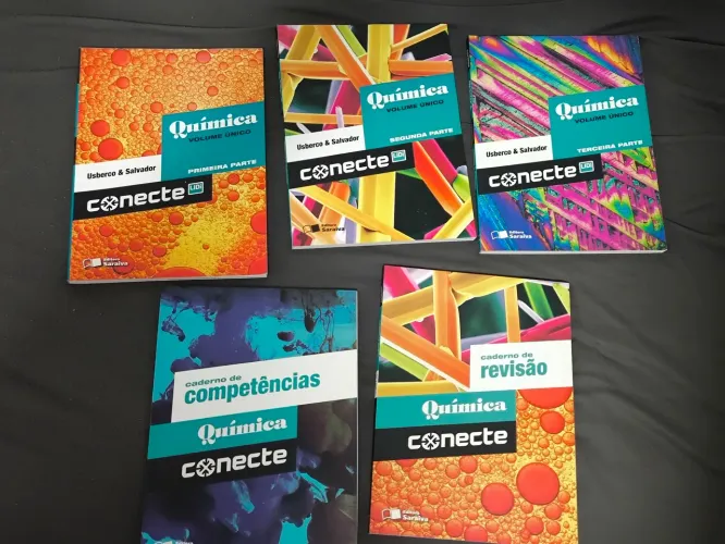Livros de Química Ensino Médio Saraiva