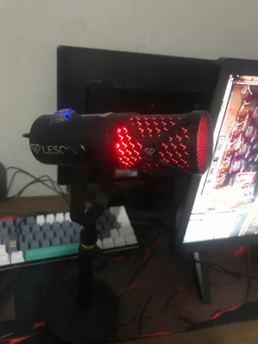 Microfone gamer profissional