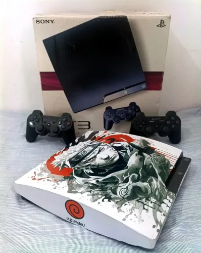 Ps3 C/ Infinidade de Jogos - Ac cartão