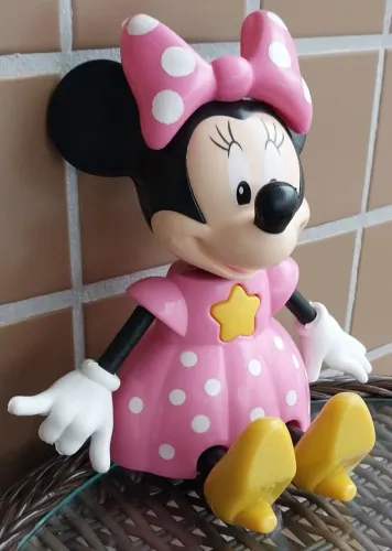 Minnie Tamanho 27cm Linda pra Decoração ou Brincar (Não fala mais)