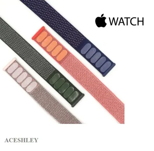 pulseira para apple watch series 1 2 3 4 5 6 7 ultra se 1 se 2 se 3 nylon metalica lisa