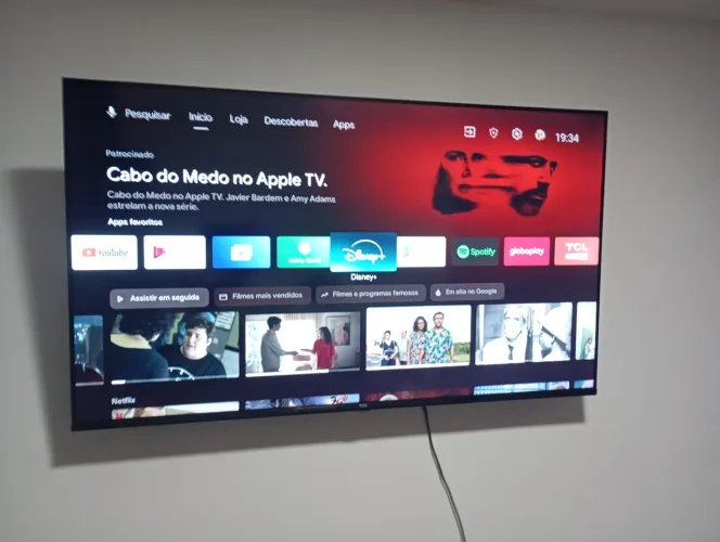 TV tcl de 45 polegadas