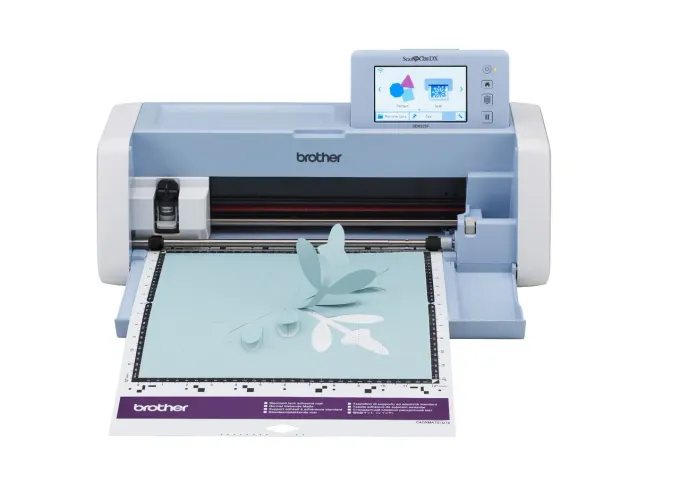 Maquina de corte e scanner