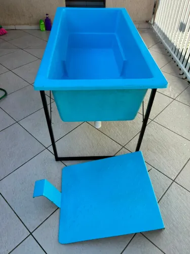 Banheira de fibra para Pet Shop 