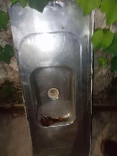 pia de inox já concretada