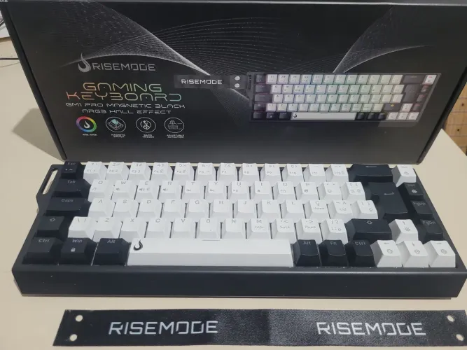 Teclado Mecânico magnético GM1 Pro Rise Mode