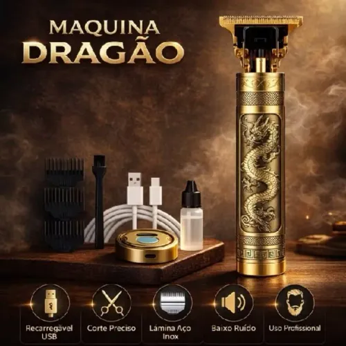 Máquina Dragão( corte de barba e cabelo)