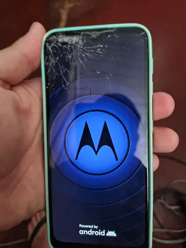 MOTO G20 TELA TRINCADA ( BATERIA NOVA)