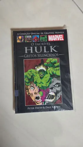 A coleção oficial de Graphic Novels Marvel #11 Incrível Hulk Gritos Silenciosos