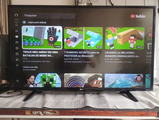 LG smart 43 4k "pfv leia a discrição"