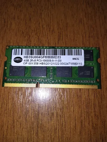 Memória Notebook 4GB DDR3 
