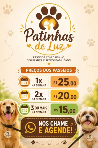 Passeios para pet