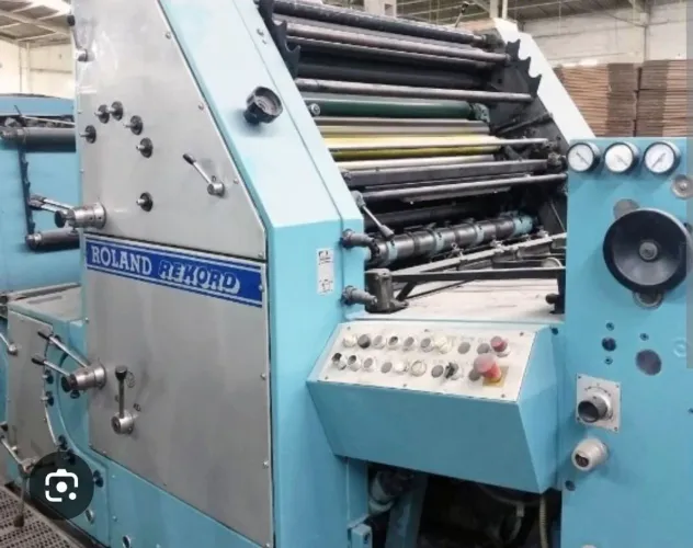 Maquina Off Set Bicolor Roland Rekord