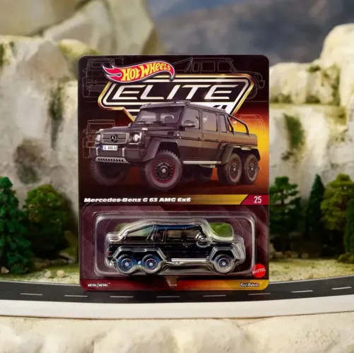 Hot Wheels Elite 64 Mercedes-benz G 63 Amg 6x6