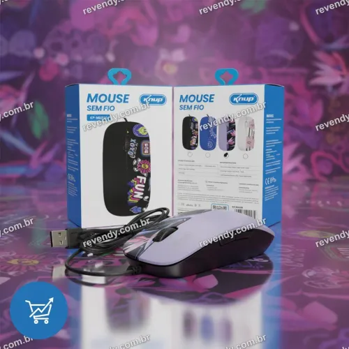 Mouse com fio - últimas unidades disponíveis - entrega grátis