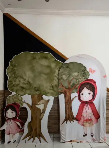 Decoração de aniversário- Chapeuzinho vermelho